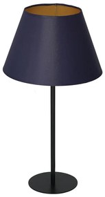 Lampa stołowa ARDEN 1xE27/60W/230V pr. 30 cm fioletowo-złota