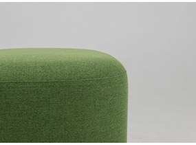 Zielony puf Tenzo Harry, ø 42 cm