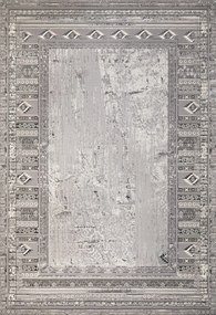 Dywan vintage Beyond skandynawski szary 80 cm x 150 cm