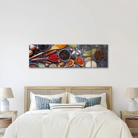 Obraz - Przyprawy (170x50 cm)