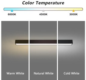 Immax NEO 07255L - LED 20W/230V LUNGO ściemnialna Wi-Fi Tuya czarna + DO