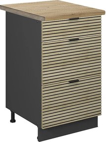 Szafka dolna do kuchni panel dębowy 50x60x82 fame-line