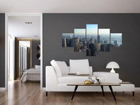 Obraz - Manhattan za dnia (125x70 cm)
