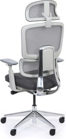 Krzesło biurowe WILMOT MF, szara rama, szara