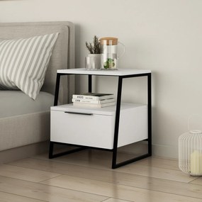 Stolik nocny Pal White 2