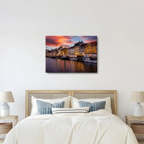 Obraz - Nyhavn, Kopenhaga (70x50 cm)