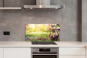 Panel nad Blat Kuchenny Pisanki na Kwiecistej Łące