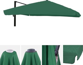 Wymienny pokrowiec do parasola MCW-A96 III,  ciemnozielony