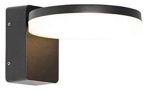 Zewnetrzna Nowoczesna lampa ścienna zewnętrzna czarna w tym LED IP54 - Esmee Nowoczesny Oswietlenie zewnetrzne
