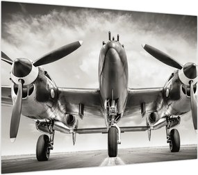Obraz na szkle - Warbird (70x50 cm)
