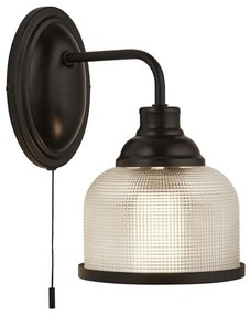 Searchlight 2671-1BK - Kinkiet BISTRO 1xE27/60W/230V czarny