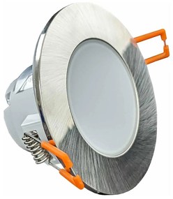 LED Łazienkowa oprawa wpuszczana BONO LED/8W/230V 3000K IP65 chrom