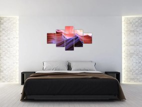 Obraz - kolorowy piasek (125x70 cm)