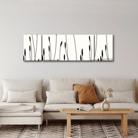 Obraz - Łąka graficzna N⁰3 (170x50 cm)