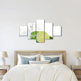Obraz - Soczyste cytryny (125x70 cm)