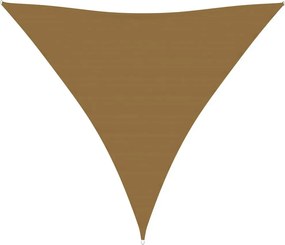 Trójkątny żagiel zacieniający do ogrodu taupe X S2-B65