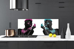 Panel Szklany Artystyczna Wizja Postaci