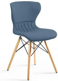 Krzesło SOFT jasno niebieskie UNIQUE