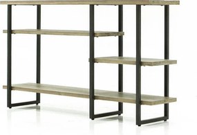 Konsola 140x80x35 cm piaskowy przepływ flol08