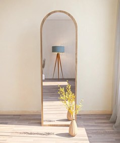 Lustro Emma Walnut 50 x 160 cm