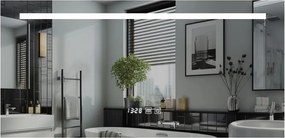 IREDA Lustro łazienkowe z oświetleniem LED, 80 x 60 cm