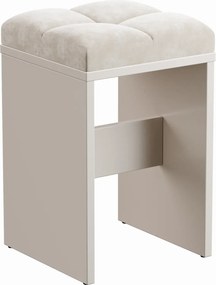 Kaszmirowy taboret welurowym siedziskiem  R2-R13
