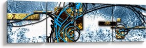 Abstrakcyjny obraz (170x50 cm)