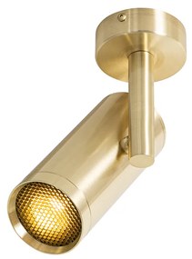 Designerski reflektor złoty regulowany - Scopio Honey