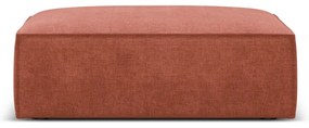 Czerwony podnóżek Vanda – Mazzini Sofas