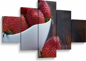 Obraz truskawek (125x70 cm)
