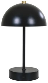 Lampa stołowa LED w kolorze czerni z połyskiem (wysokość 25 cm) Holt – House Nordic