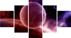 Obraz - Planeta (125x70 cm)