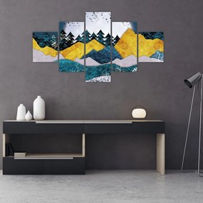 Obraz - Krajobraz polarny (125x70 cm)