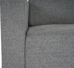 Modułowa sofa 2-osobowa Moncalieri,  szary