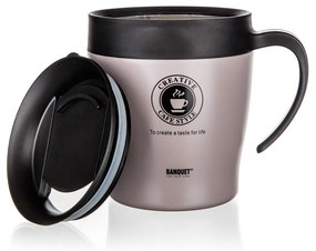 Banquet Podróżny kubek termiczny TAZZA 330  ml, Latte