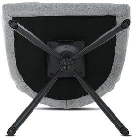 Zestaw krzeseł obiadowych z mechanizmem powrotnymDCH-T1122 GREY2, 2 szt.