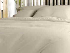 PrzytulneMieszkanie.pl PrzytulneMieszkanie.pl Pościel bawełniana LUX beżowa hotelowa kieszeń Rozmiar pościeli: 70 x 90 cm | 140 x 200 cm