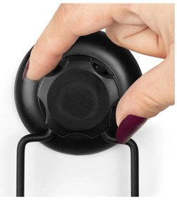 Czarny samoprzylepny podwójny haczyk ścienny Compactor Bestlock Black