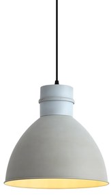 Inteligentna lampa wisząca szara 30 cm w komplecie z żarówką A60 z Wi-Fi - Dory