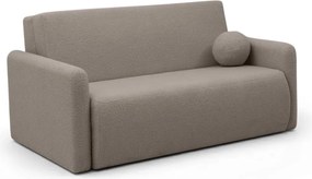 Sofa rozkładana Nido trzyosobowa 140 cm z pojemnikiem - beżowa boucle Quelle 16