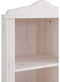 Biały regał z litego drewna sosnowego 70x181 cm Ella – Støraa