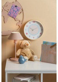 Karlsson 5962MC designerski zegar ścienny żółty,średnica 25 cm
