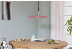Różowa lampa wisząca LED z metalowym kloszem ø 43 cm Asteria Medium – UMAGE