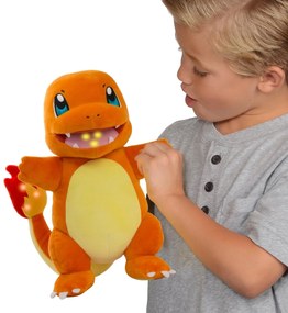 Interaktywny pluszowy Pokémon Charmander, 30 cm