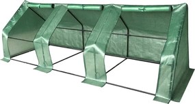 Szklarnia ogrodowa foliowa do warzyw 295 x 95 x 95 cm