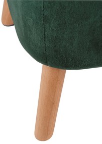 Pufa do salonu EMMA, welurowa, z miejscem do przechowywania, 42, 5 cm, WENKO