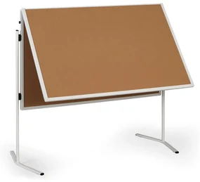 Tablica informacyjno-moderacyjna, 1200 x 1500 mm, korkowa, składana