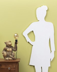 Lampa stołowa Gold Monkey 36cm