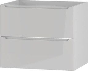 Biała Szafka pod Umywalkę 60cm 2 Szuflady Etna