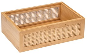 Bambusowy organizer łazienkowy Wenko Allegre, 22x7 cm